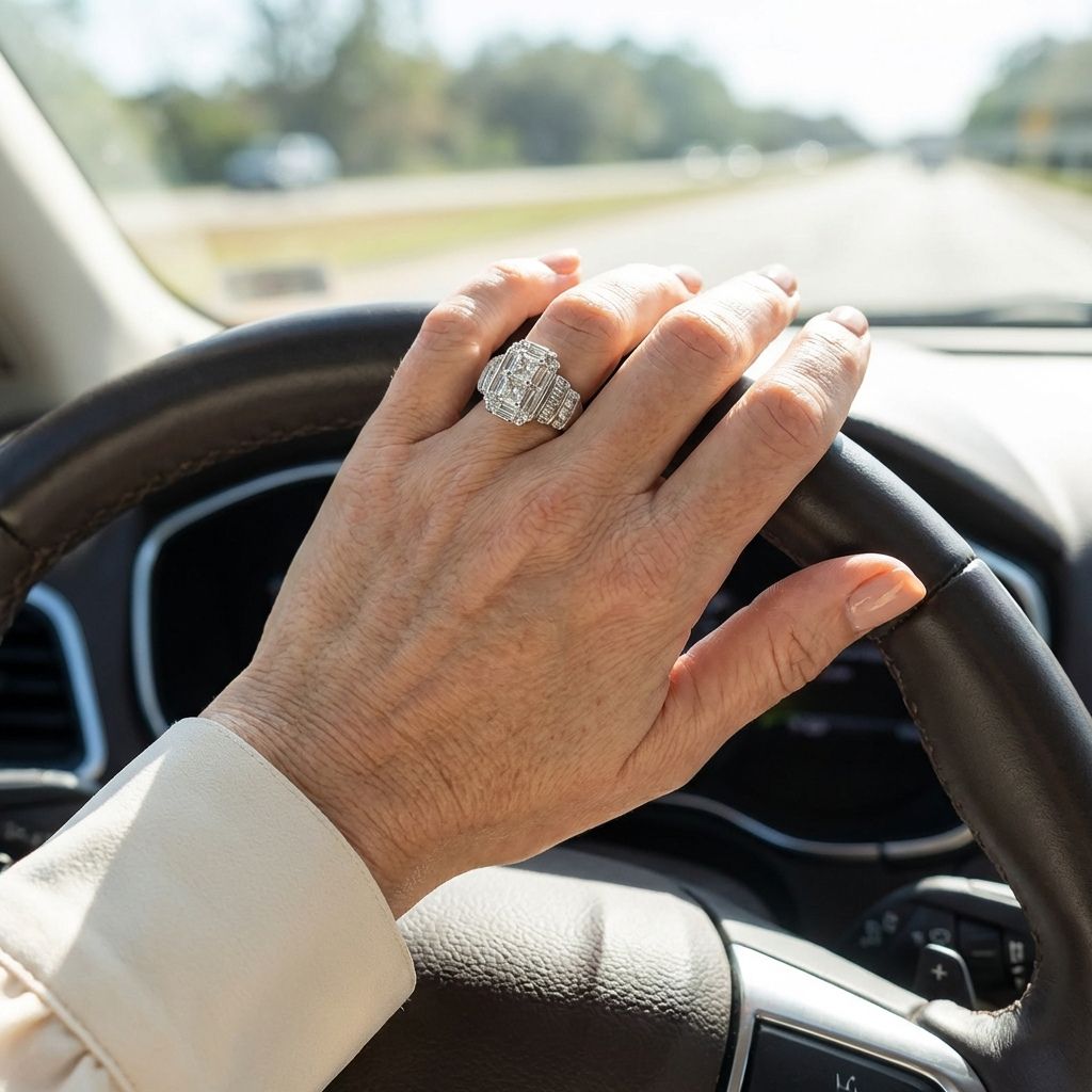 Vintage Bright Silver Ring