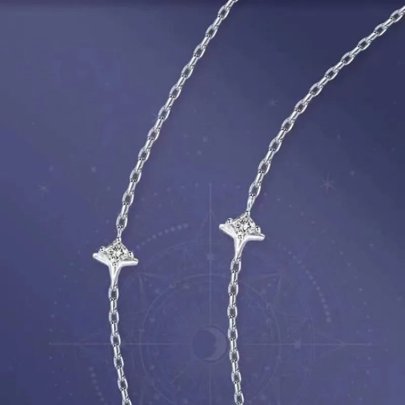 Star & Moon Love Necklace