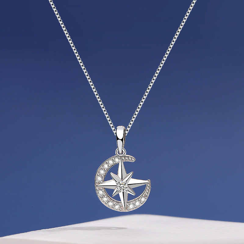 Star Moon Jewelry Necklace