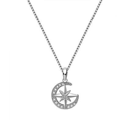 Star Moon Jewelry Necklace