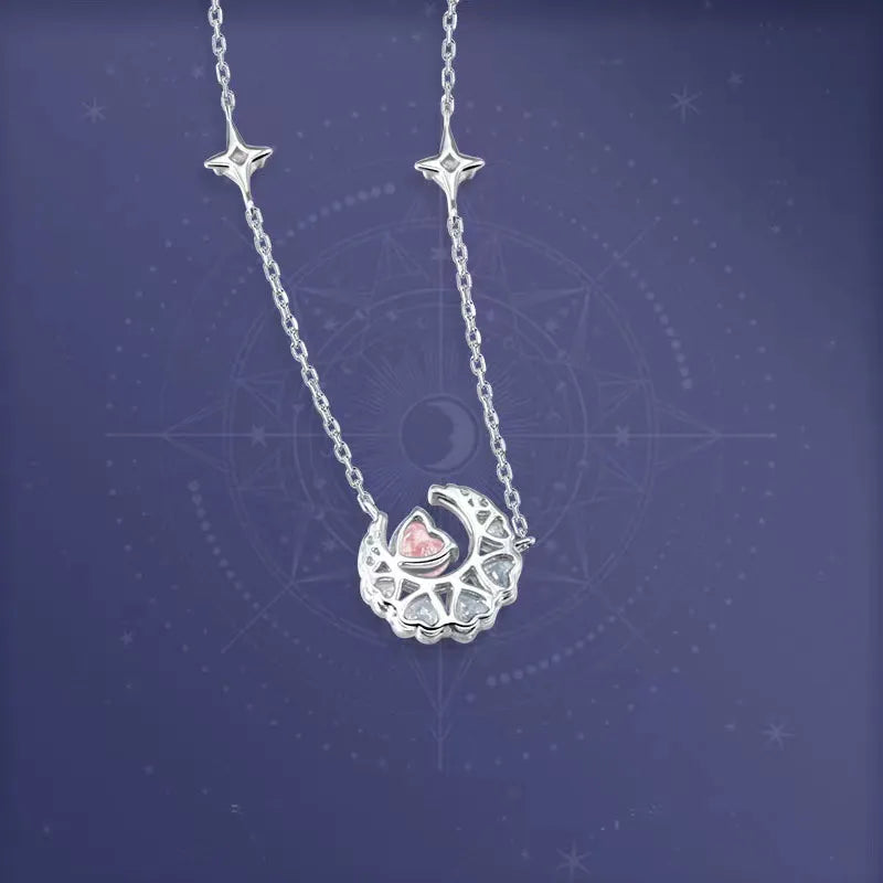 Star & Moon Love Necklace
