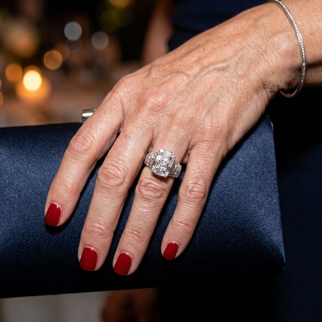 Vintage Bright Silver Ring