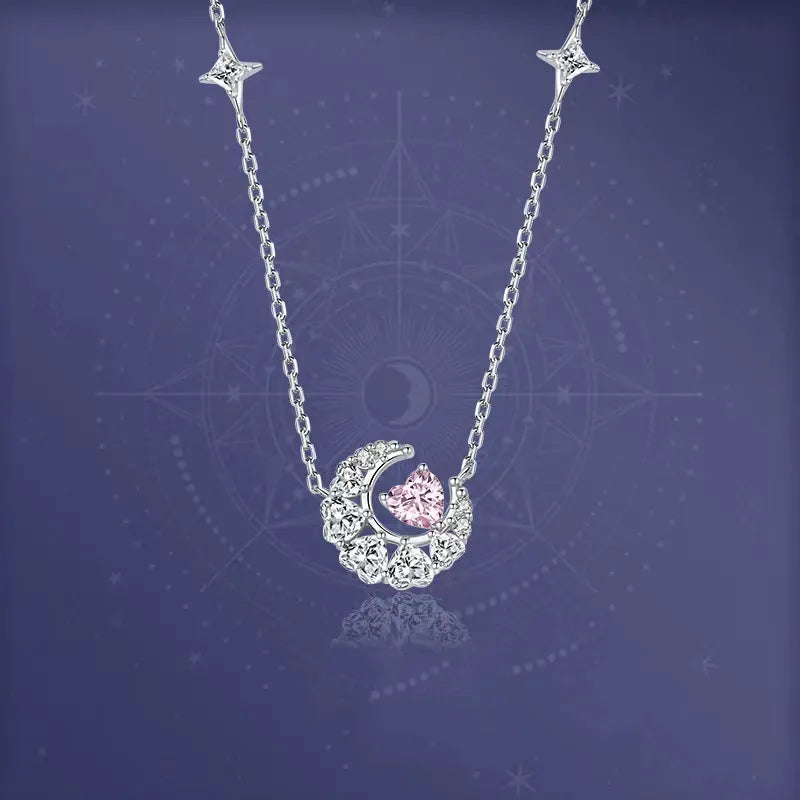 Star & Moon Love Necklace